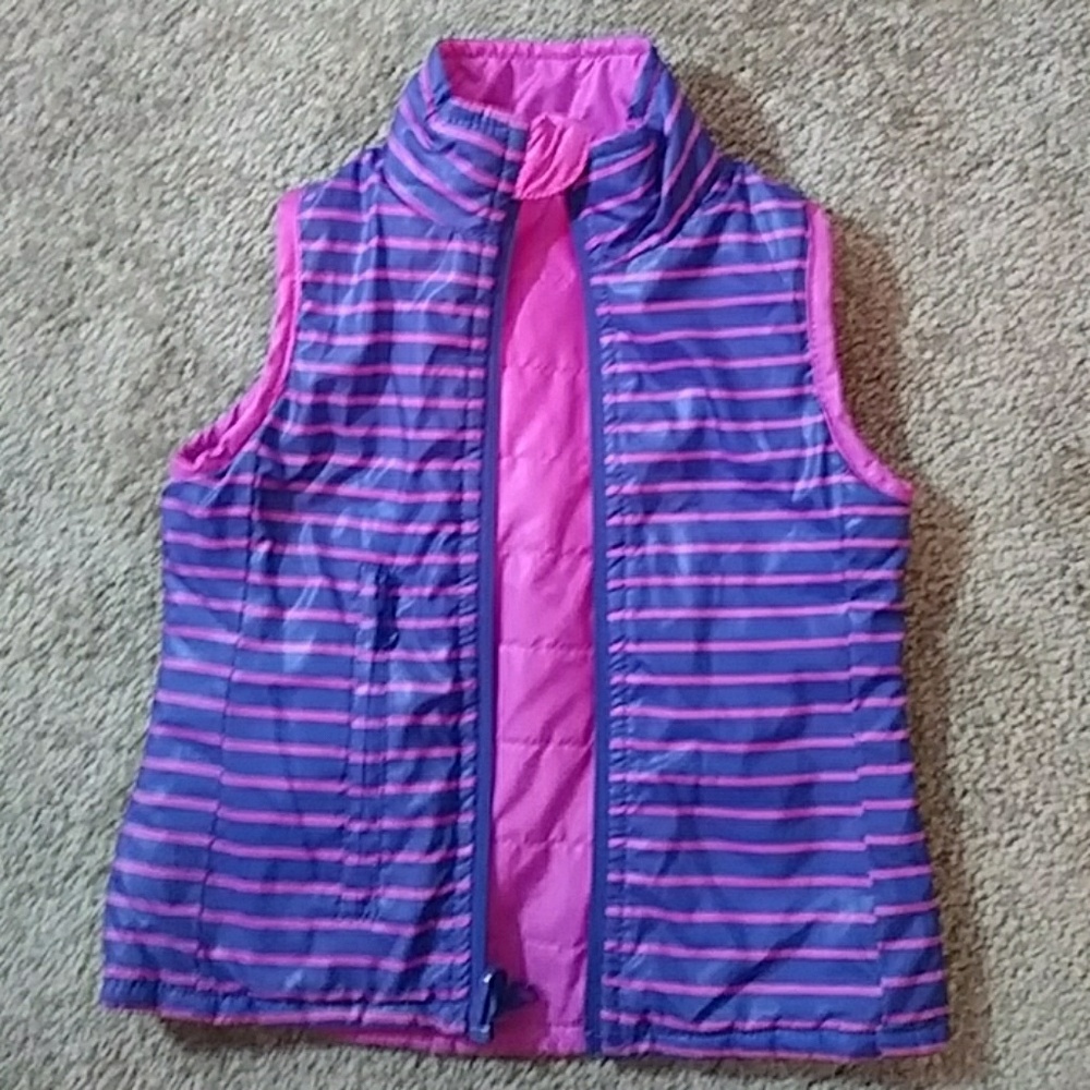Girls reversible Bubble vests